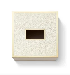 Classic Shagreen Tissue Box Cover