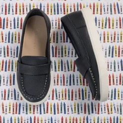 Classic Slip-On Textured Blue