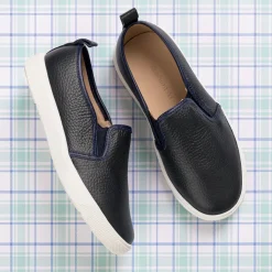 Classic Slip-On Textured Blue