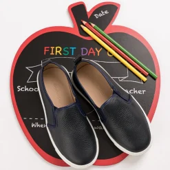 Classic Slip-On Textured Blue