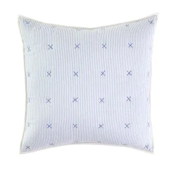 Classic Stripe Sham in Blue