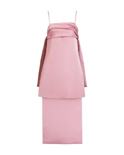 Cleo Mini Dress in Rose Quartz