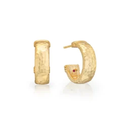 Cleopatra Classic Small Hoop Earrings in Gold