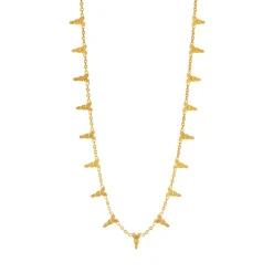 Cleopatra Ra Necklace in Gold