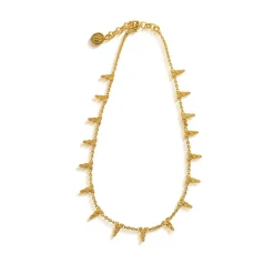 Cleopatra Ra Necklace in Gold
