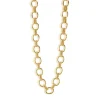 Cleopatra Regal Link Necklace in Gold