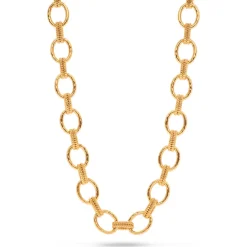 Cleopatra Regal Necklace in Gold