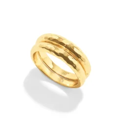 Cleopatra Slice Stacking Ring Set