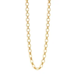 Cleopatra Small Link Necklace in Gold