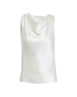 Clorinda Top in Ivory