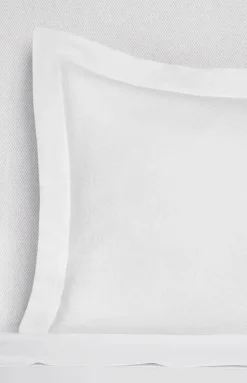 Cobblestones Sham in White