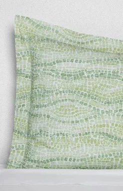 Cobblestones Sham in Willow