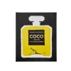 Coco and the Little Black Dress in Bonded Leather