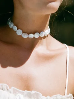 Coin Pearl Necklace