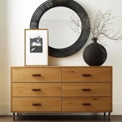 Collins Large Jute Mirror