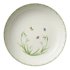 Colourful Spring 15" Round Vegetable Bowl in Multi