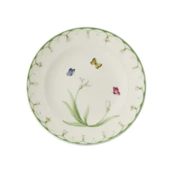 Colourful Spring Bread & Butter Plate in Multi