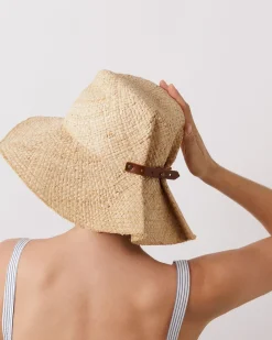 Commando Hat in Natural/Natural