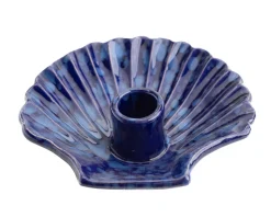Concha Candle Tonal Blue