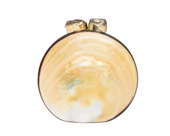 Conchita Clutch in Yellow