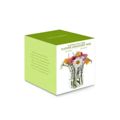 Connected Tube Flower Vase & Arranger in Gift Box, Set of 9