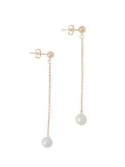 Connie Earrings in White