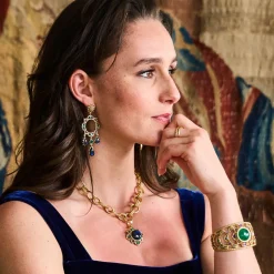 Contessa Belle Nuit Dangle Earrings