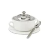 Convivio Covered Soup Bowl with Plate