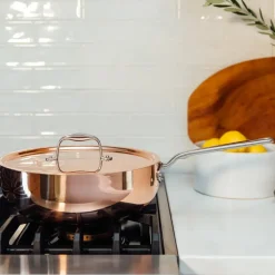 Copper Saucier in 5.2 QT