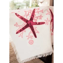 Coral Pink Corallo Tablecloth