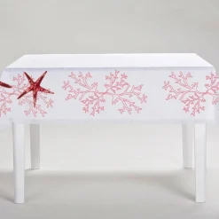 Coral Pink Corallo Tablecloth