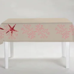 Coral Pink Corallo Tablecloth