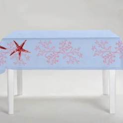 Coral Pink Corallo Tablecloth