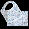 Coral Reef Bib and Burp Cloth Set