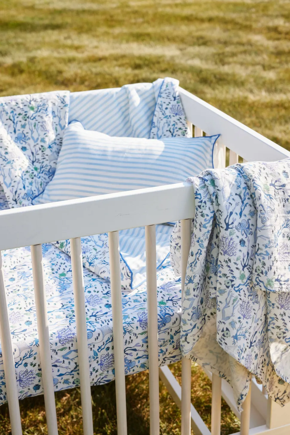 Coral Reef Crib Quilt