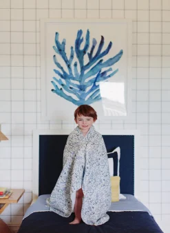 Coral Reef Shawl Blanket