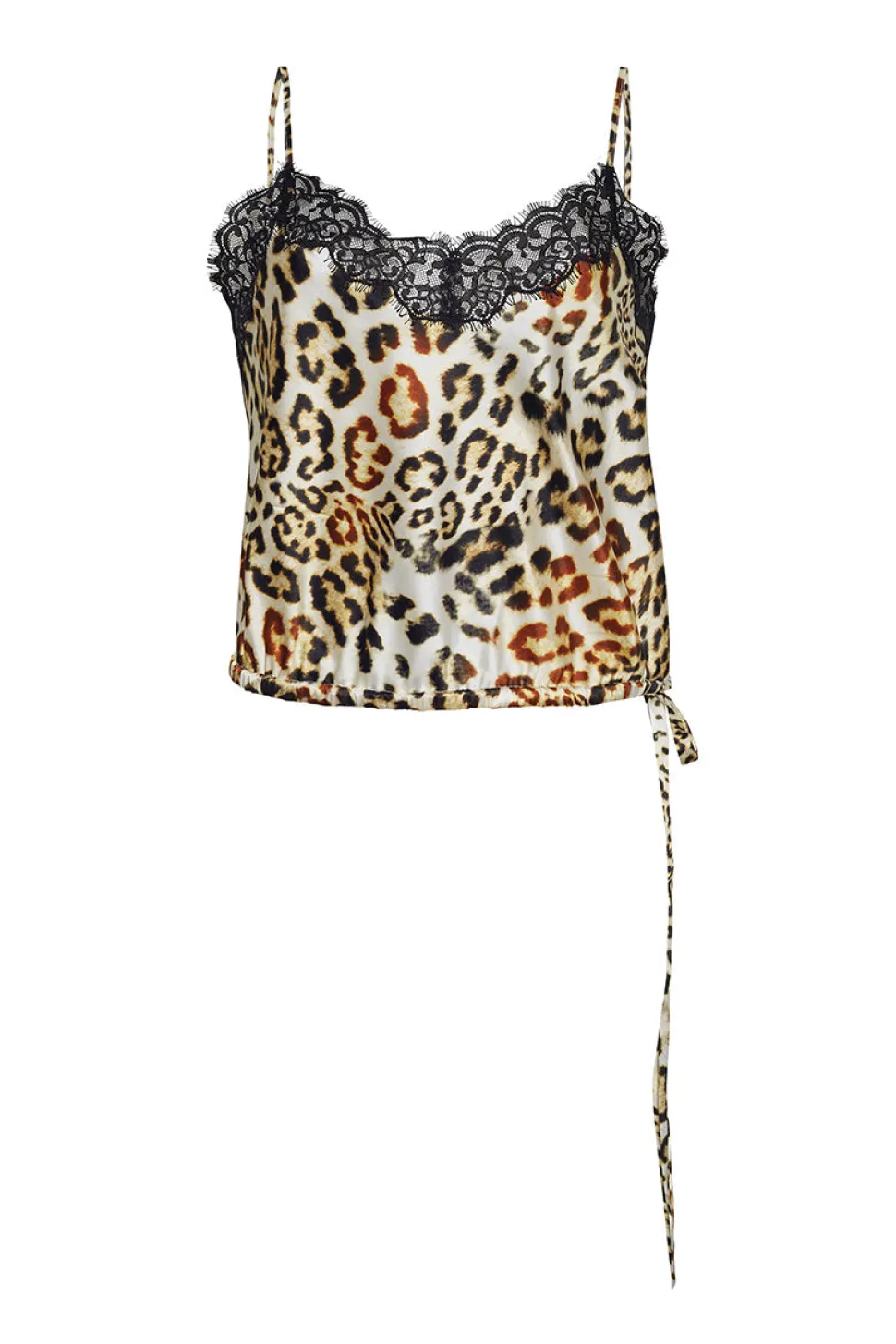 Cordoba Lace Top in Cheetah Natural