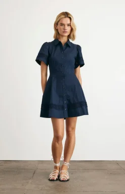 Corinne Dress in Midnight