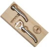 Corkscrew & Opener in Stainless