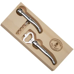 Corkscrew & Opener in Stainless