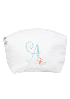 Cosmetic Waffle Weave Bag, Personalized