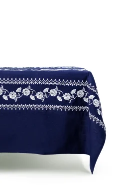 Cosmo Rectangular Tablecloth in Navy