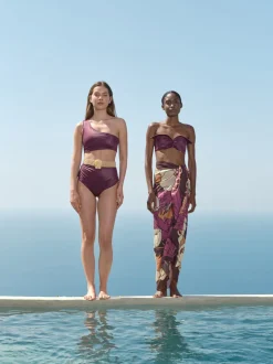 Costa Dorada Braided Belt in Nude