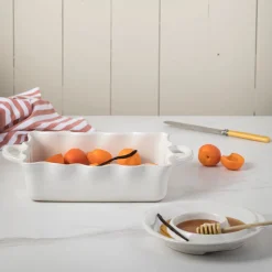 Costa Nova Cook & Host Collection Rectangle Baker 13" in White