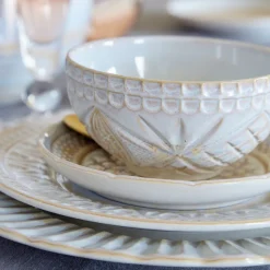 Costa Nova Cristal Collection Cereal Bowls 6"