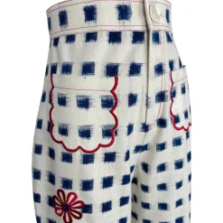 Costal Check Trousers