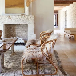 Coste Rattan Lounge Chair