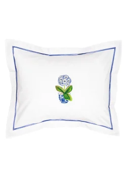 Cotton Percale Boudoir Pillow Cover