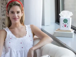 Cotton Tissue Box Cover