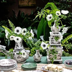 Country Estate 11.5" Tulipiere Vase in Flint Grey